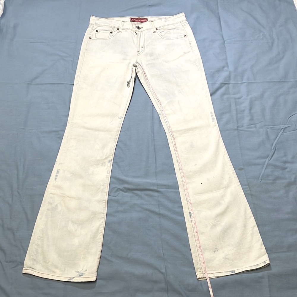 Levi’s 518 Super Low Bootcut Vintage Jeans 7 L - Picture 9 of 16